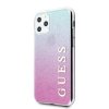Guess GUHCN58PCUGLPBL iPhone 11 Proróżowo-niebieski/pink blue hard case Glitter Gradient